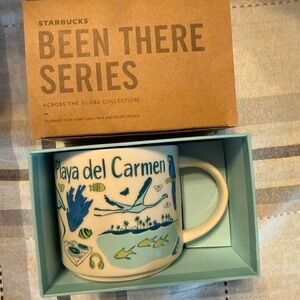 Starbucks Playa del Carmen Mug with Been there series
